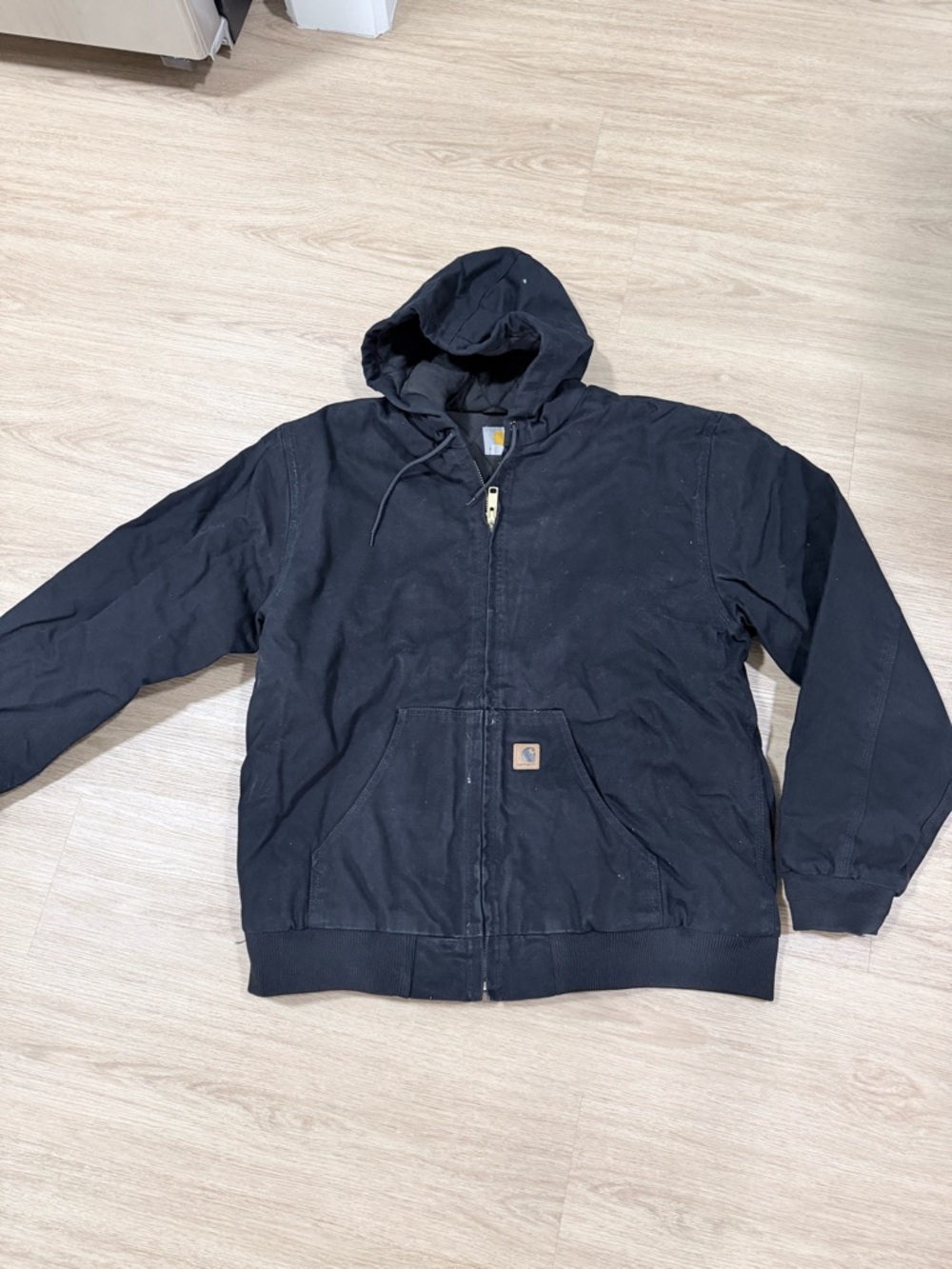Carhartt Black Hooded Jacket